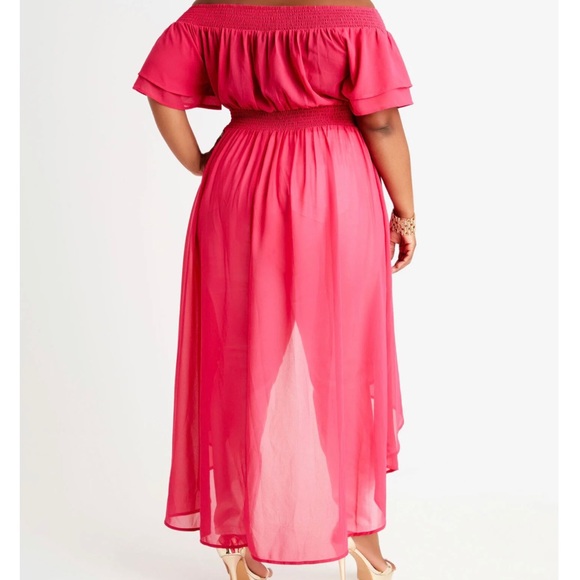 Brand New Half Sleeve Hi Low Blouse/ Duster Sz 22/24 & 26/28 - Picture 2 of 13